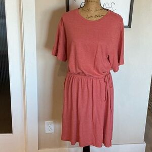 Old Navy Pink Midi Dress